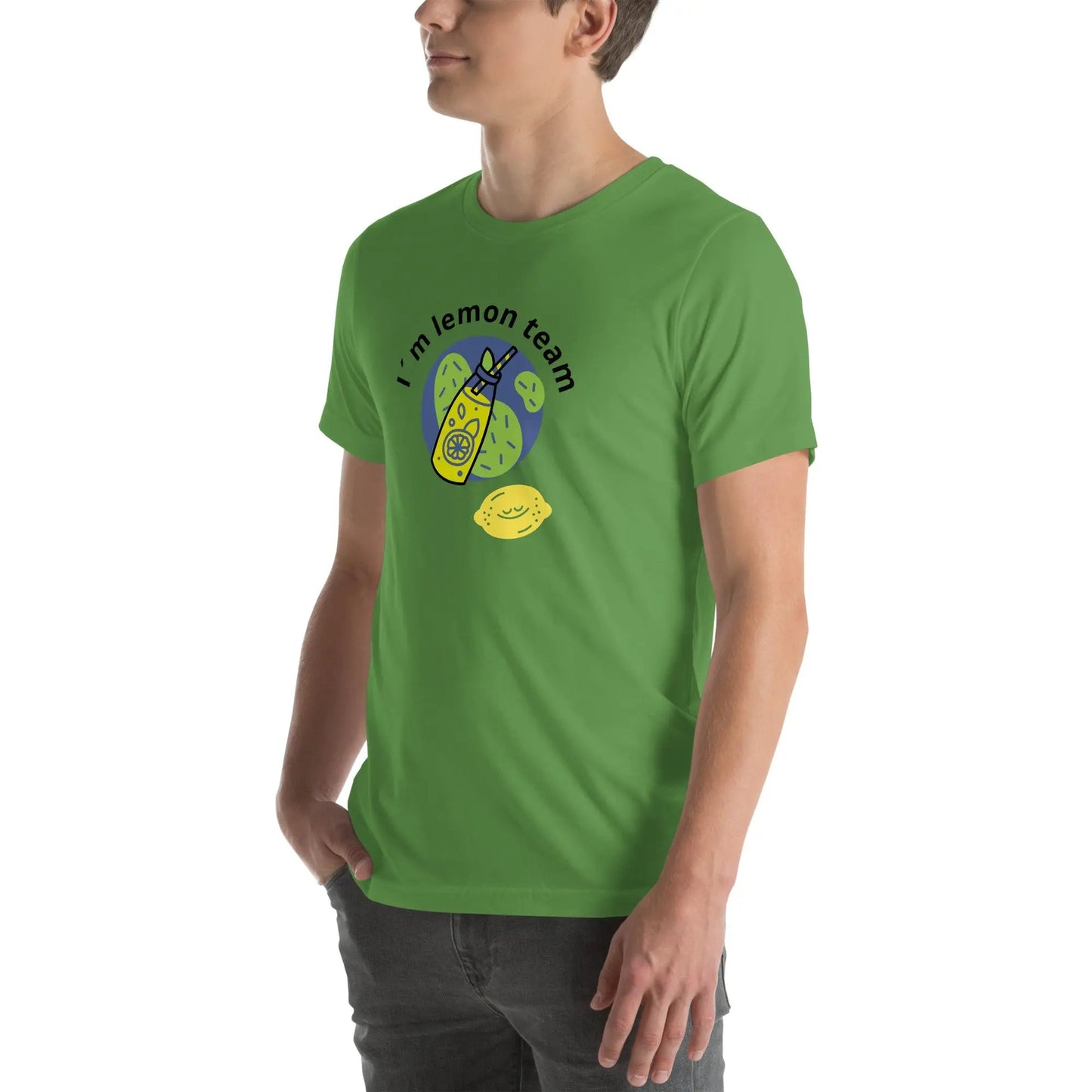Camiseta unisex de manga corta Lemon TEAM