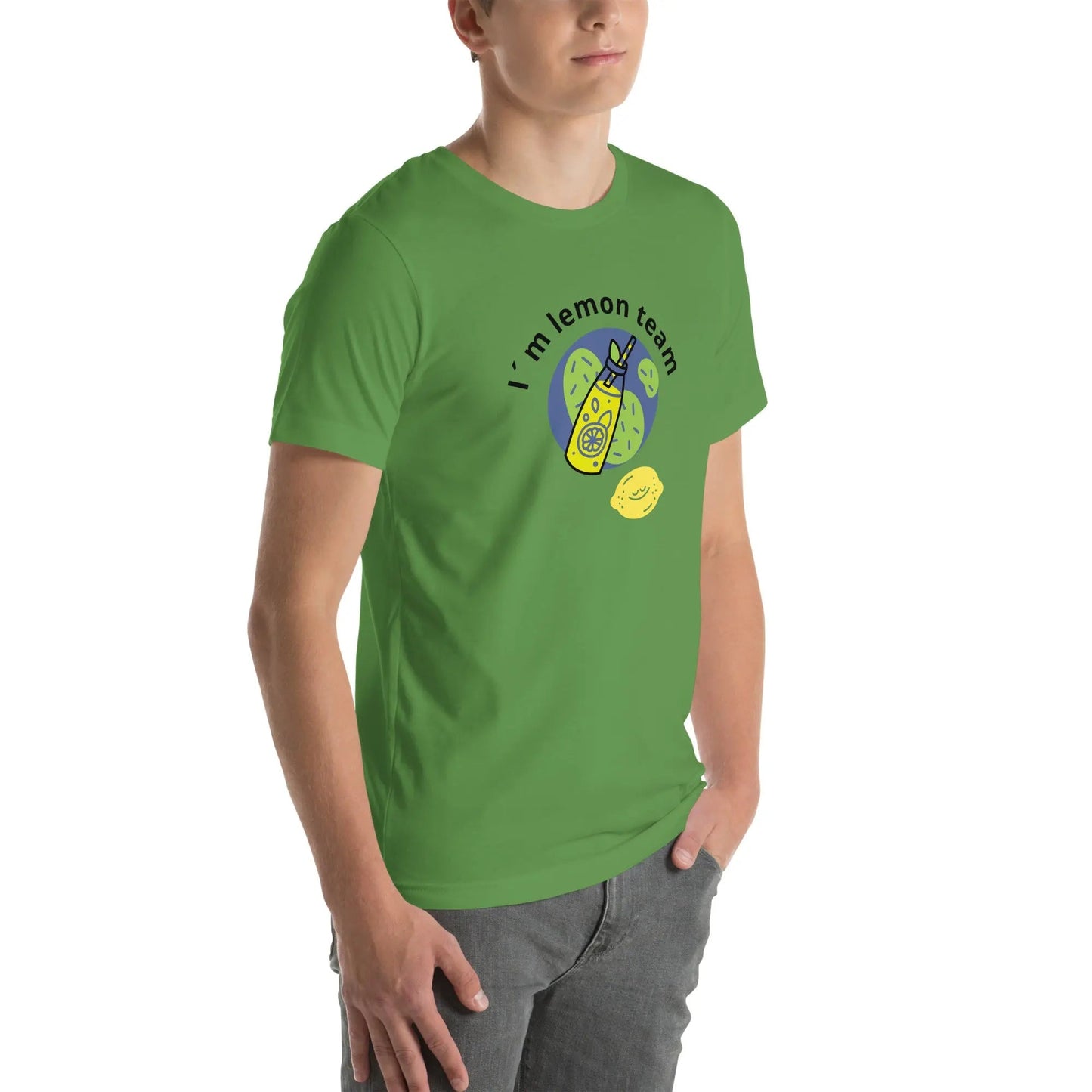 Camiseta unisex de manga corta Lemon TEAM