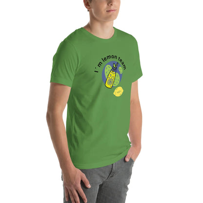 Camiseta unisex de manga corta Lemon TEAM