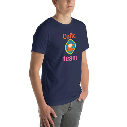 Coffee Team Unisex Cotton T-Shirt - Coffee Lovers EME
