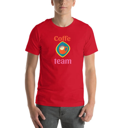 Coffee Team Unisex Cotton T-Shirt - Coffee Lovers EME