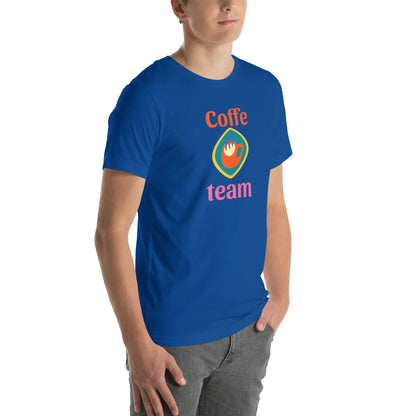 Coffee Team Unisex Cotton T-Shirt - Coffee Lovers EME