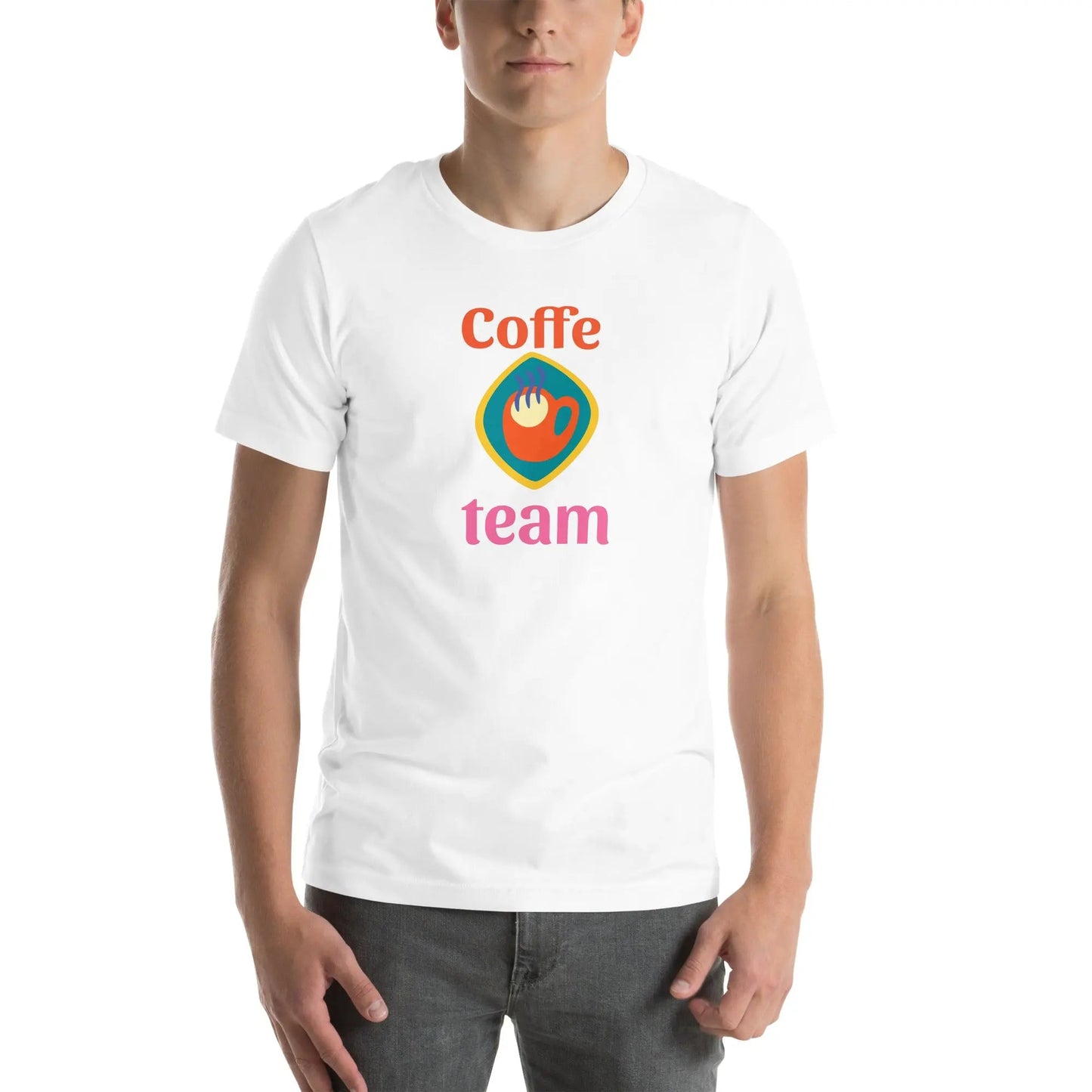 Coffee Team Unisex Cotton T-Shirt - Coffee Lovers EME