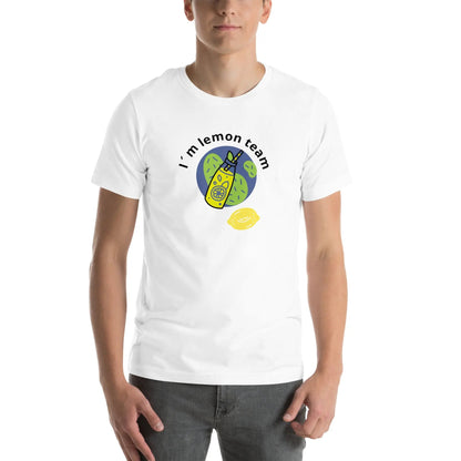 Camiseta unisex de manga corta Lemon TEAM
