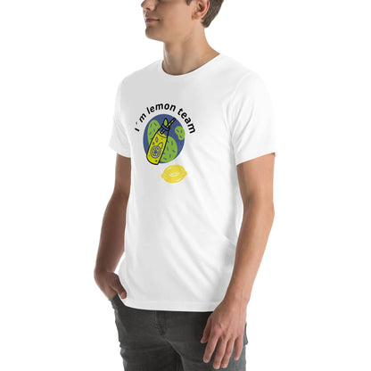 Camiseta unisex de manga corta Lemon TEAM
