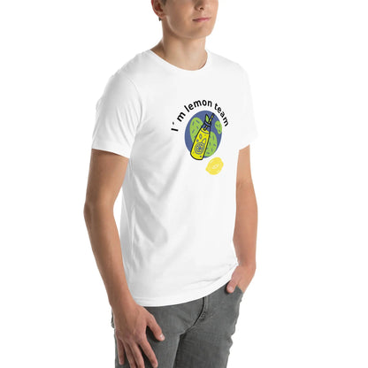 Camiseta unisex de manga corta Lemon TEAM