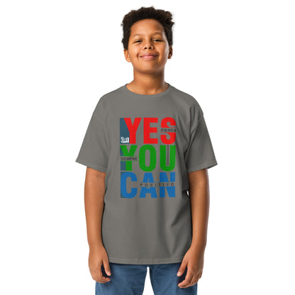 Camiseta para niño Piensa Positivo