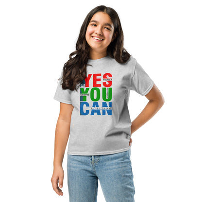 Camiseta para niño Piensa Positivo
