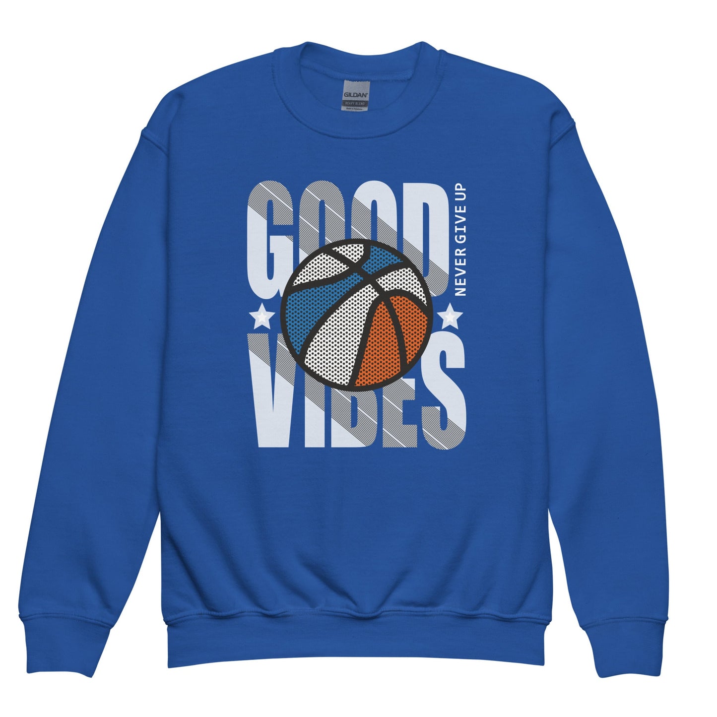 Sudadera clásica niño Kini Never Give Up Basket