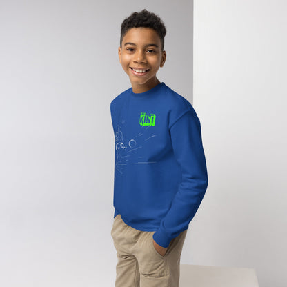 Sudadera niño Futbol Passion Green