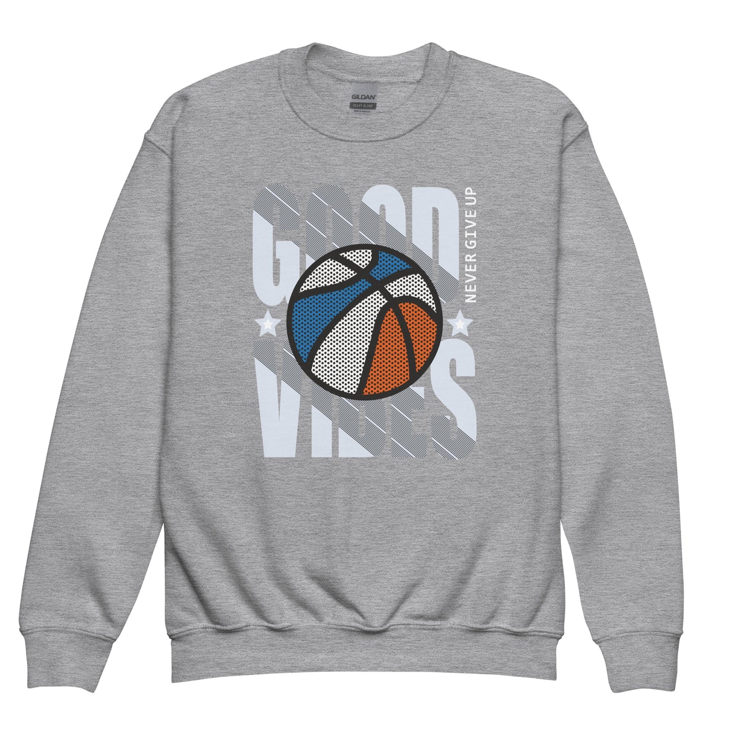 Sudadera clásica niño Kini Never Give Up Basket