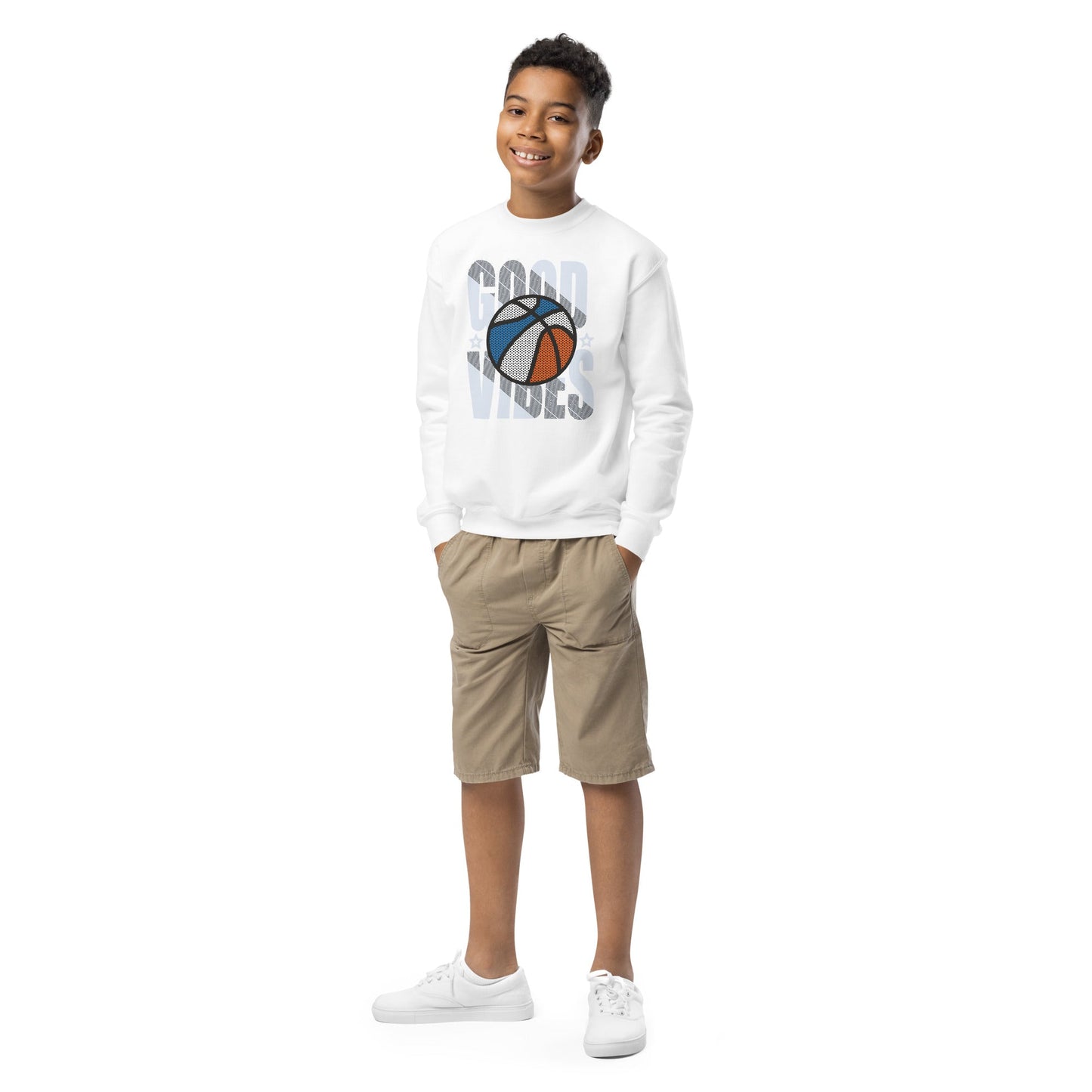 Sudadera clásica niño Kini Never Give Up Basket