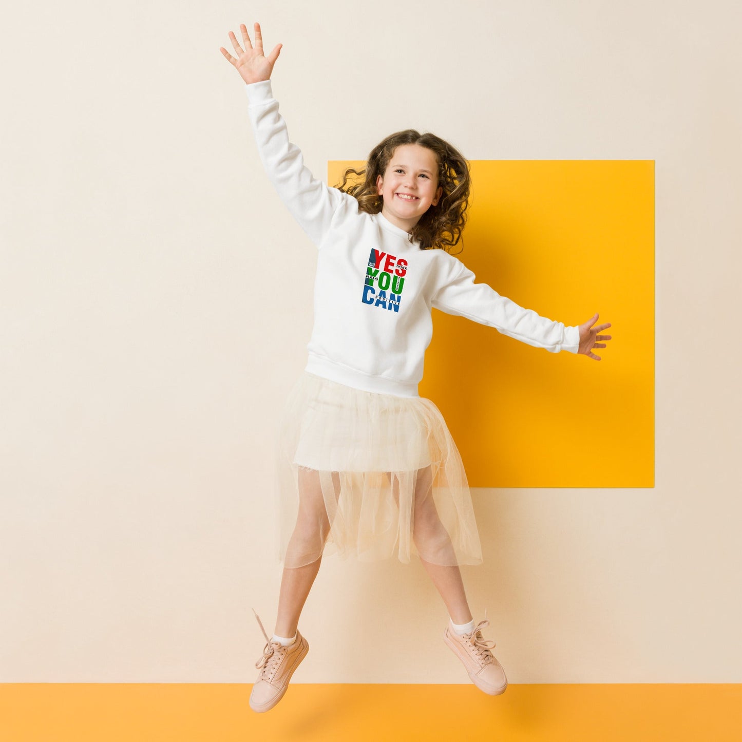 Sudadera niño Yes You Can