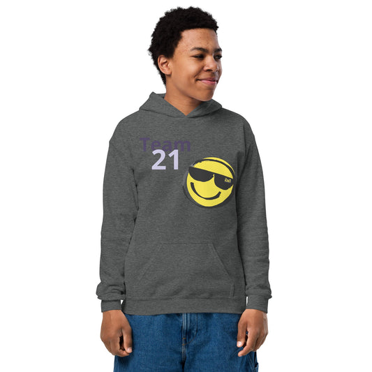 Sudadera cálida con capucha para niño Kini Team 21